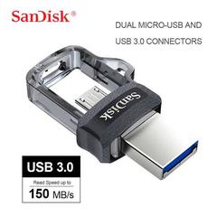 Sandisk Dual 64 GB Flash Bellek + 3 Metre Typ-C Kablo