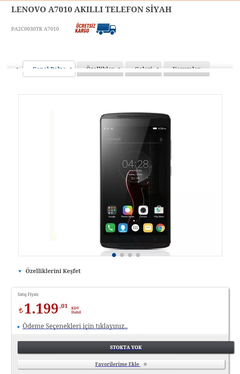  LENOVO A7010 NASILDIR?