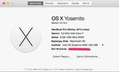 OSX 10.10.4 indirmeye sunuldu