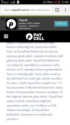 Paycell Kart Bayrama Özel Ücretsiz