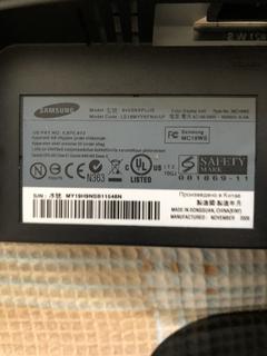 19 inç Samsung 16:9 monitör