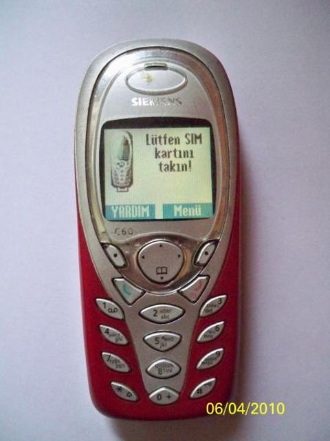 Siemens C60 Made İn Denmark 25 TL