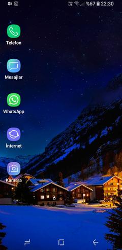 Samsung Galaxy Ana Ekran ve Uygulamalarımızı Paylaşalım
