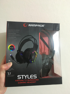 SIFIR!!Rampage Styles 7+1 Kulaklık- 90₺ Kargo Dahil