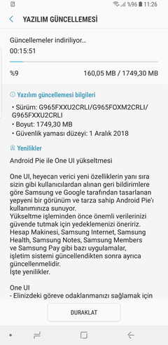 SAMSUNG GALAXY S9 / S9 PLUS [ANA KONU]