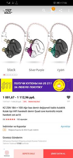 KZ ZSN (1DD-1BA) (14-18dolar arası) Kulak içi kulaklık incelemesi