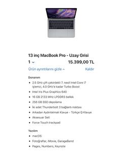 Macbook Pro 13 inch 16 ram i7