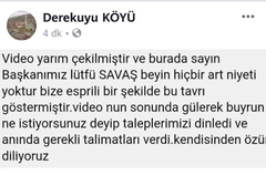 Hatay Belediye baskani adayinin halkina hakareti Lutfu savas ve koyluler tarafindan yalanlandi.