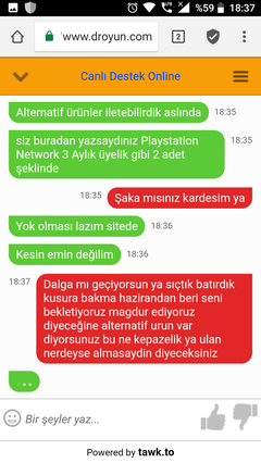 Droyun.com tarafından dolandırıldım.