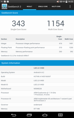  LG G Pad 7.0 V400 ANA KONU--Lollipop Çıktı