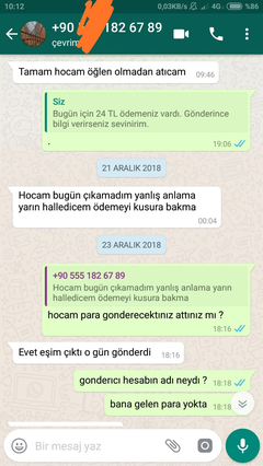 Güzel bir dolandırıcılık hikayesi SS'li  YARGI KISMI Başlıyor