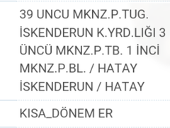  365. Dönem [Kasım 2016] Uzun Dönem, Kısa Dönem ve Yedek Subay Adayları