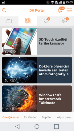 DH Android Uygulaması Güncel Sürüm [16 Şubat 2018]