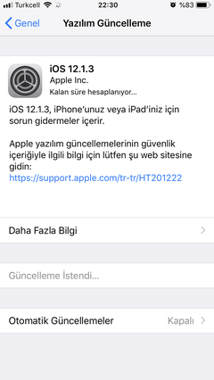 iOS 12 [ANA KONU] - iOS 12.4.1 Final Sürümü