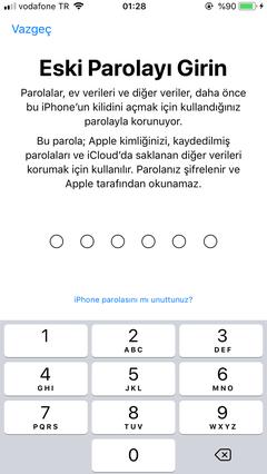 İphone 6s Ekran Kilidi Şifremi Unuttum !!!