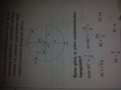 kolay bir elektrostatik sorusu