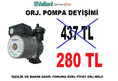 VAİLLANT DEVİR DAİM POMPASI ARIZASI