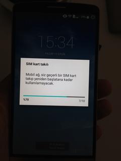  LG G3 MEDCELL KARIŞIK GARANTİ DURUMU