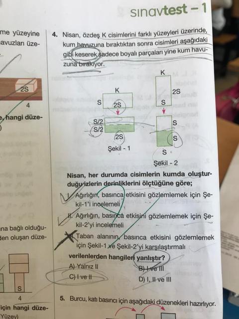 Bir garip basınç sorusu