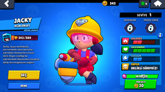 SATILIK BRAWL STARS 19.000 KUPA 35 FULL HERO