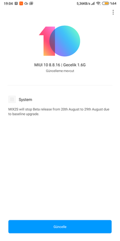 Xiaomi Mi Mix 2S  #Ana Konu#