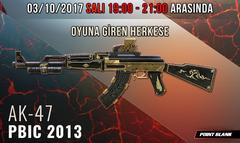 Oyuna giren herkese AK-47 hediye!