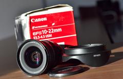 Canon EF-S 10-22 mm. - 1100 TL
