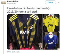 2019-2020 Sezonu Fenerbahçe Futbol Formaları