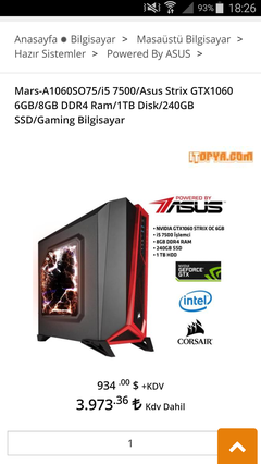 4000 TL Hazır pc !!!!!