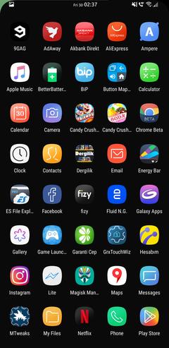 Samsung Galaxy Ana Ekran ve Uygulamalarımızı Paylaşalım