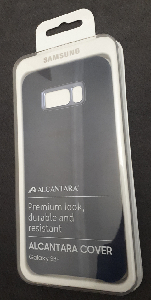 Samsung Galaxy S8 (+) Plus Alcantara Kılıf Lacivert...!