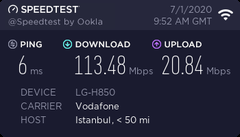 Vodafone Fiber kullanıcıları 1Temmuz itibariyle upload hızlarınız nedir?