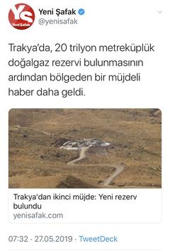 Trakya'da Bulunan 286 Milyar Metreküp Doğalgaz (Noldu?)