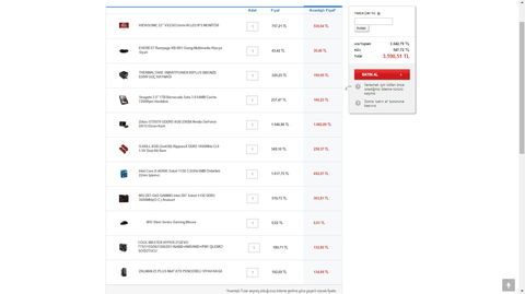 SİSTEM ÖNERİ DÜZELTME VS LIMIT 3600TL
