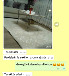 Lastikli Halı Örtüsü Nur Home