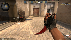  Stattrak Karambit Crimson Web FT ( MW Look) Satışı