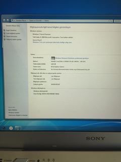  SONY VPCSE1M1E (SSD'Lİ)