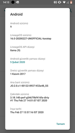 Lenovo K6 Note Oreo 8.1 (Gerçek Oreo - LineageOS) ANA KONU
