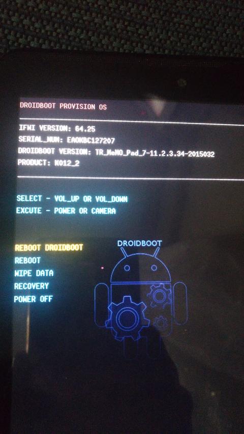 Asus Memopad Root-Room