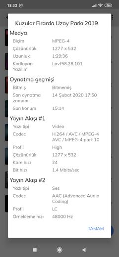  Mx Player Ses ve Görüntü uyuşmazlığı/yardım