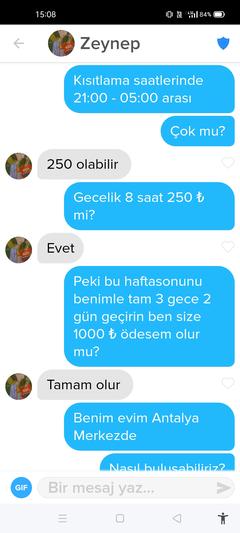 Tinderdan anlayan?