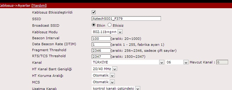 Modem Ağ Güvenlik Anahtarını Kabül Etmiyor :(