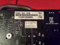 ASUS R7 265 2GB 256BİT EKRAN KARTI KUTULU TEMİZ 