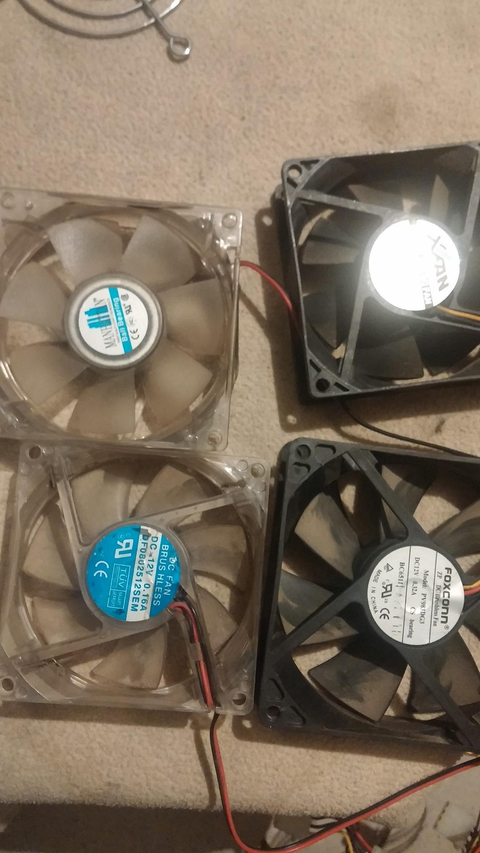 Satılık supply ve kasa fanları