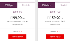 Vodafone kullanım eşiğini kaldırdı + fiyatları düşürdü