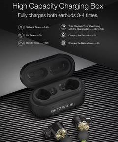 Blitzwolf BW-FYE7 TWS bluetooth 5.0 Telefon Kulaklığı Ağır Bas Stereo Kutulu (Vergi Dahil 309.44TL)