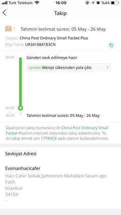 Aliexpress Standard Shipping Mağdurları - TÜM KARGO MAĞDURLARI TOPLANIYORUZ!