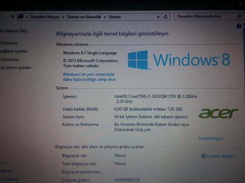 İ7+ İ5 +İ3 UYGUN FİYATLI GÜZEL CİHAZLAR+ YENİ ÜRÜNLER GELDİ!!!!