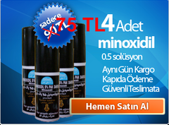  Sakalı olmayana sakal çıkaran ilaç (Minoxidil)