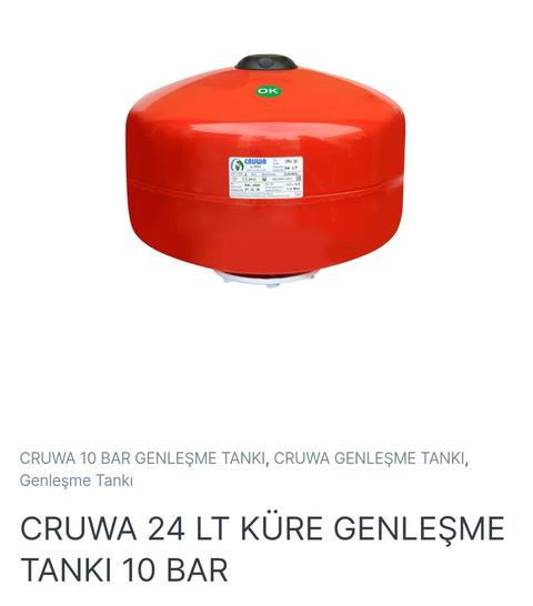 Kombiye harici genleşme tankı takmak